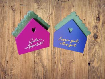 Servietten Halter Haus klein